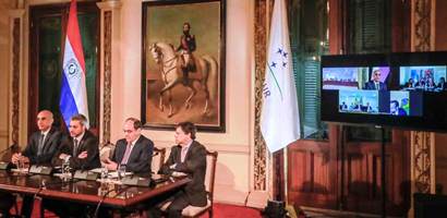 Presidentes del Mercosur acordaron trabajar de manera coordinada para hacer frente al Covid 19