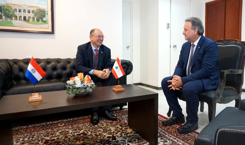 Paraguay y Líbano apuestan a dinamizar las relaciones bilaterales