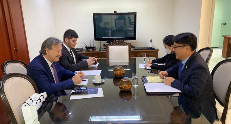 Viceministro de Relaciones Exteriores de Paraguay y Encargado de negocios de Corea resaltan excelente relacionamiento entre ambas naciones