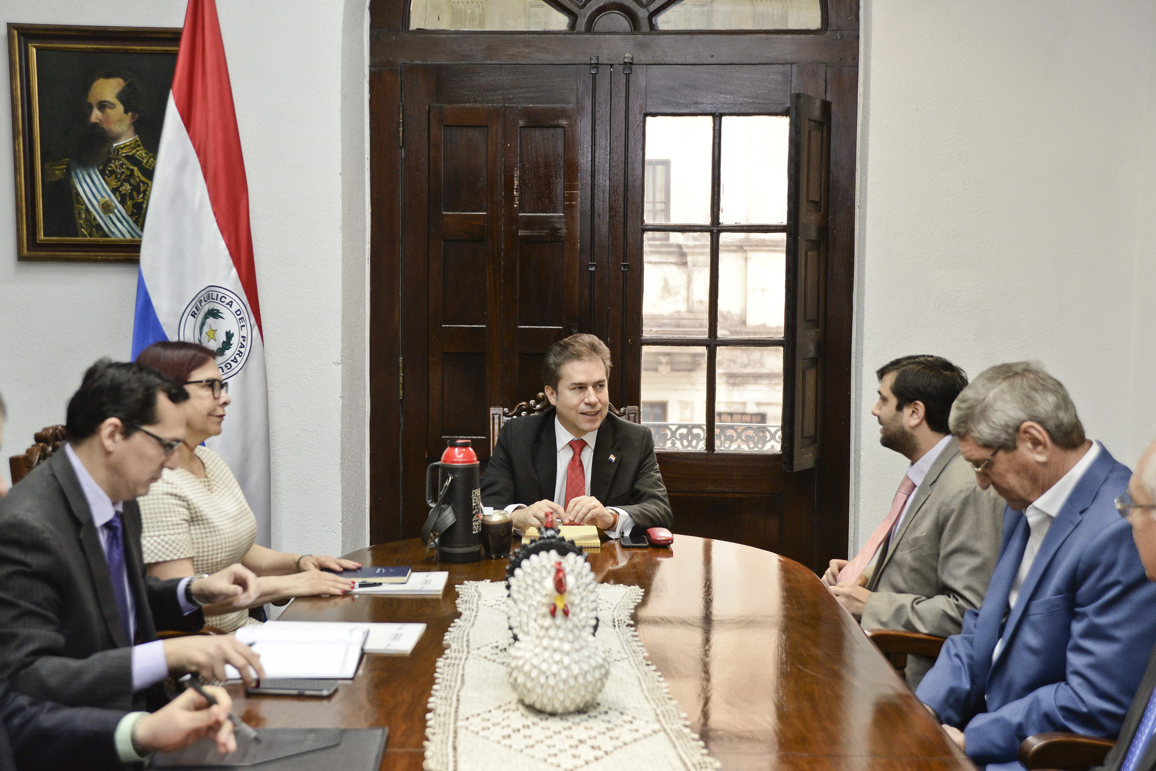 Reunión con Miembros de la Directiva de la Cámara Paraguaya de Carnes