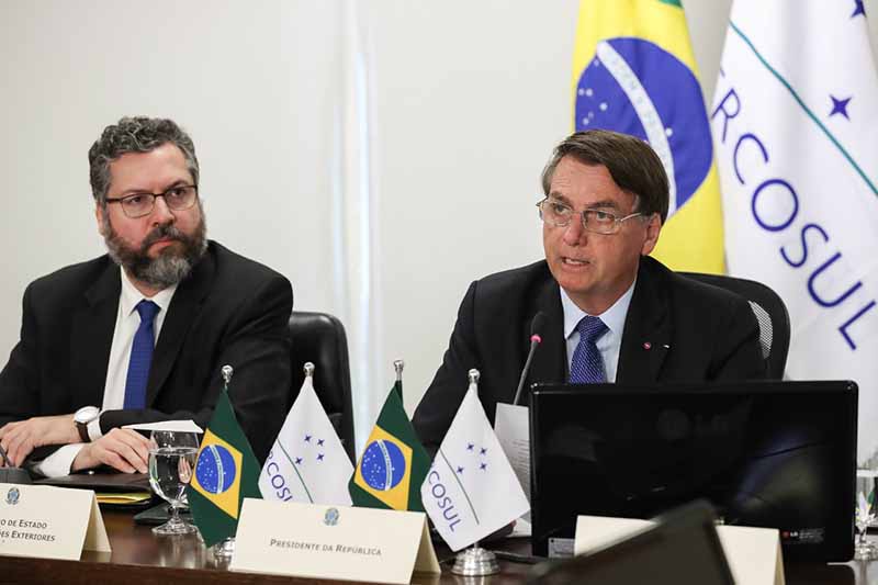 Bolsonaro afirmó que Brasil está dispuesto a avanzar en nuevos acuerdos del MERCOSUR