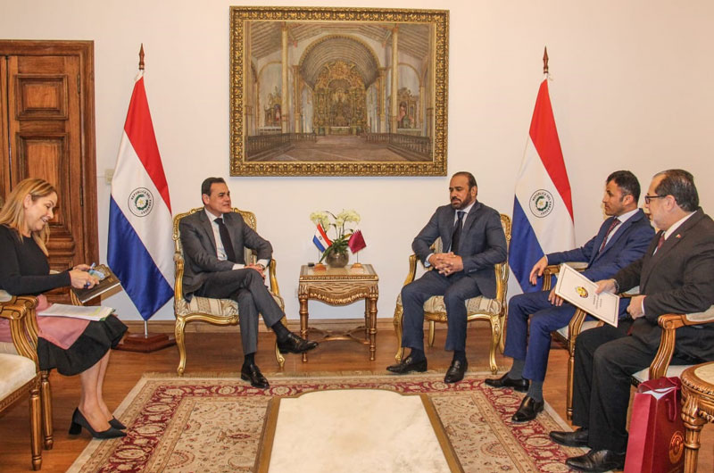 Paraguay y Qatar destacan relación de amistad y cooperación