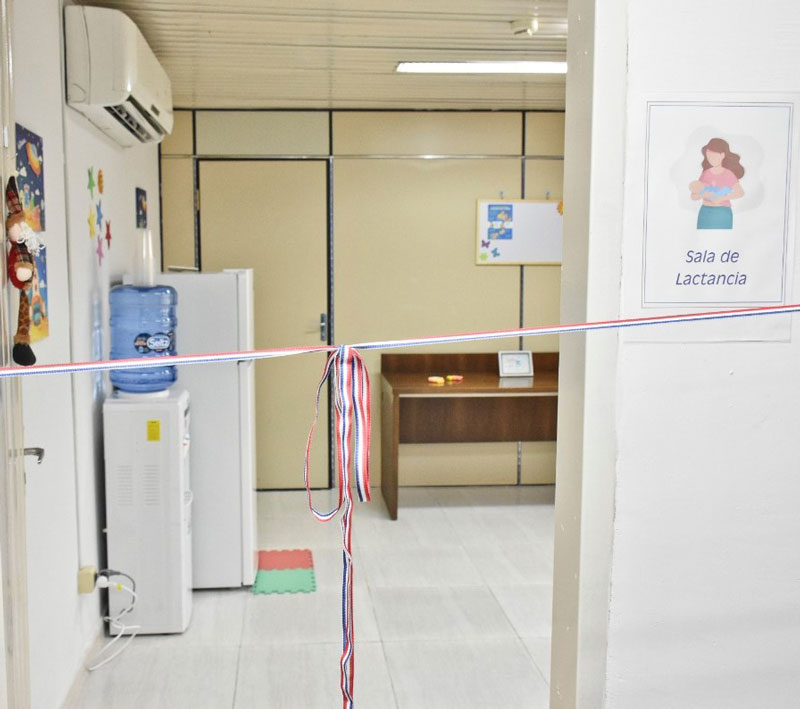 Cancillería y ADEP habilitan sala de lactancia materna en beneficio de sus funcionarias