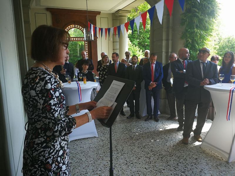 Embajada de Paraguay en Suiza conmemoró el aniversario de la Independencia Nacional