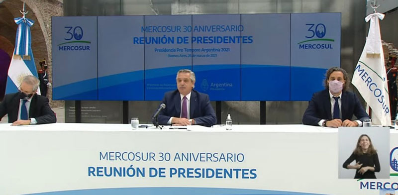 El presidente Abdo exhortó a la unidad del Mercosur para acceder a vacunas contra el coronavirus