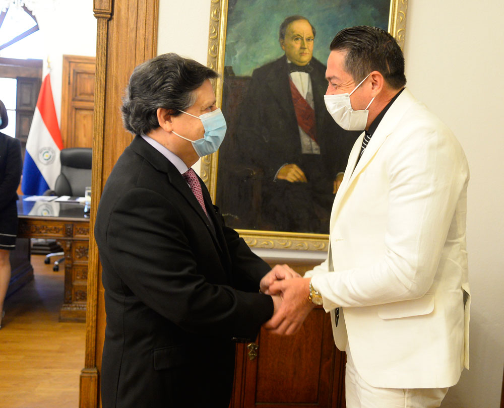 Canciller Nacional recibió copias de las credenciales del nuevo Embajador de Bolivia 
