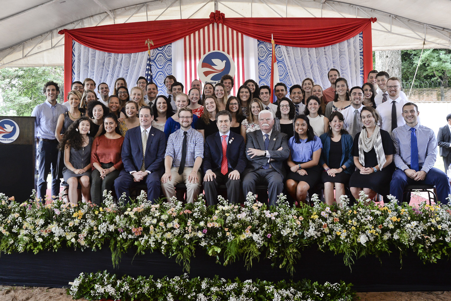 Ministro Castiglioni asistió a la inauguración del Centro de Entrenamiento del Cuerpo de Paz – Paraguay y juramento de voluntarios