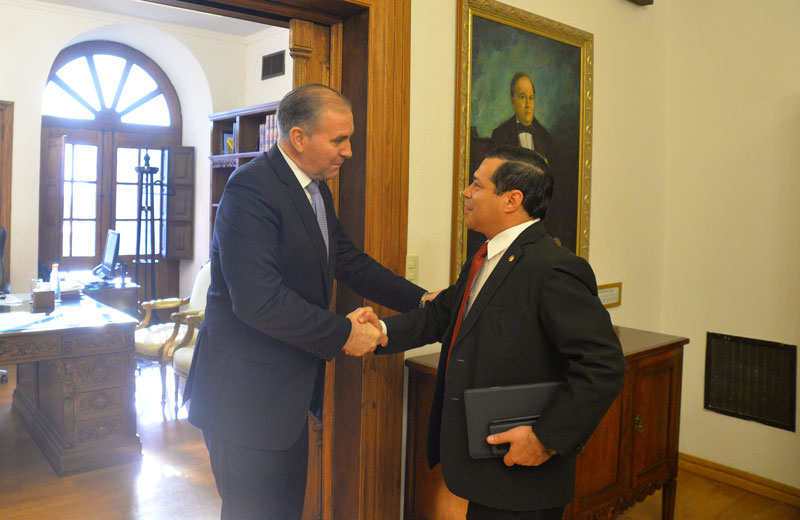 Canciller y presidente de ANDE dialogaron sobre el proceso de revisión del Anexo C y la tarifa 2022 de Itaipú