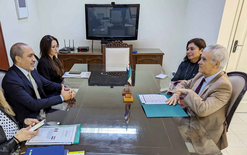 Vicecanciller dialogó con embajadores de México y Uruguay sobre agenda bilateral y regional