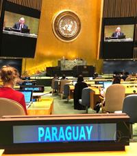 Paraguay ejerce un rol activo y protagónico en la 75° Asamblea General de las Naciones Unidas