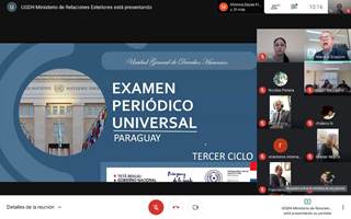 DDHH: Paraguay se prepara para elaborar Informe Nacional en el marco del Tercer Ciclo del Examen Periódico Universal