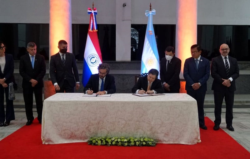 Comunicado conjunto de los ministros de Relaciones Exteriores  de la República del Paraguay y de la República Argentina