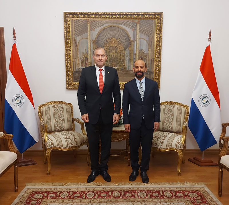 Destacan dinamismo sin precedente en relaciones entre Paraguay y Emiratos Árabes Unidos