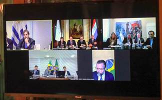 Presidentes del Mercosur acordaron trabajar de manera coordinada para hacer frente al Covid 19
