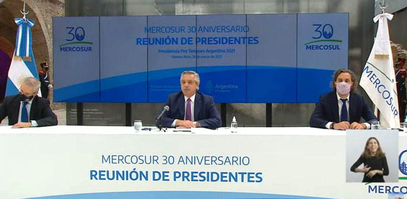 MERCOSUR: Se conmemoró el 30° aniversario de la firma del Tratado de Asunción 