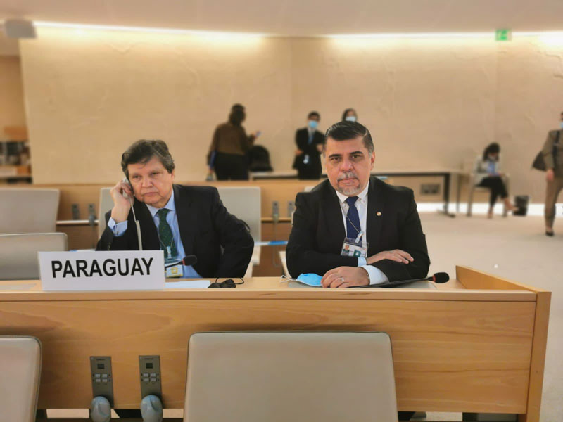 Paraguay confirma en Ginebra su candidatura al Consejo de DD.HH para el 2022-2024
