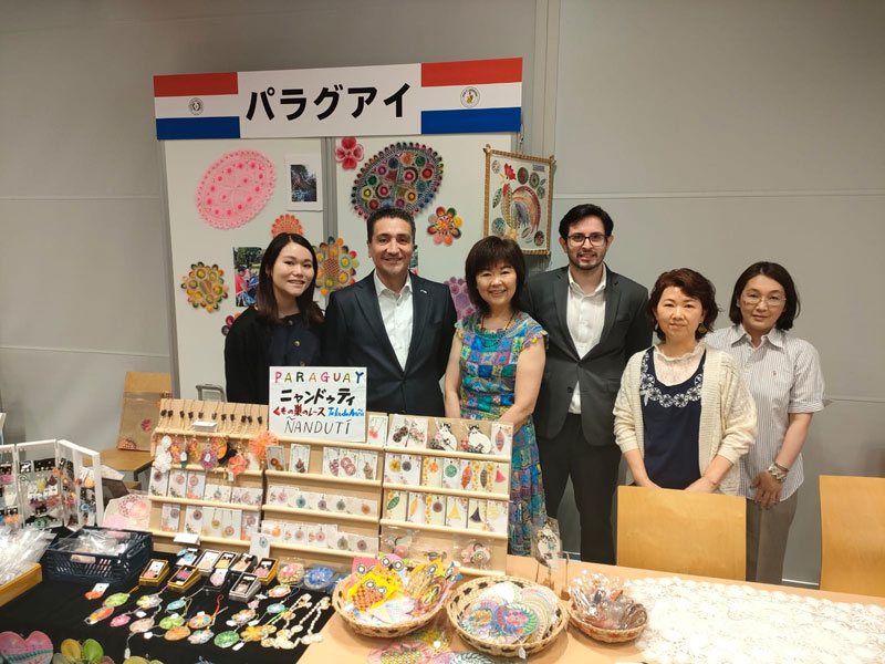 Con stands de artesanías, productos tradicionales y música, Paraguay participó del Evento de Intercambio Internacional en Japón