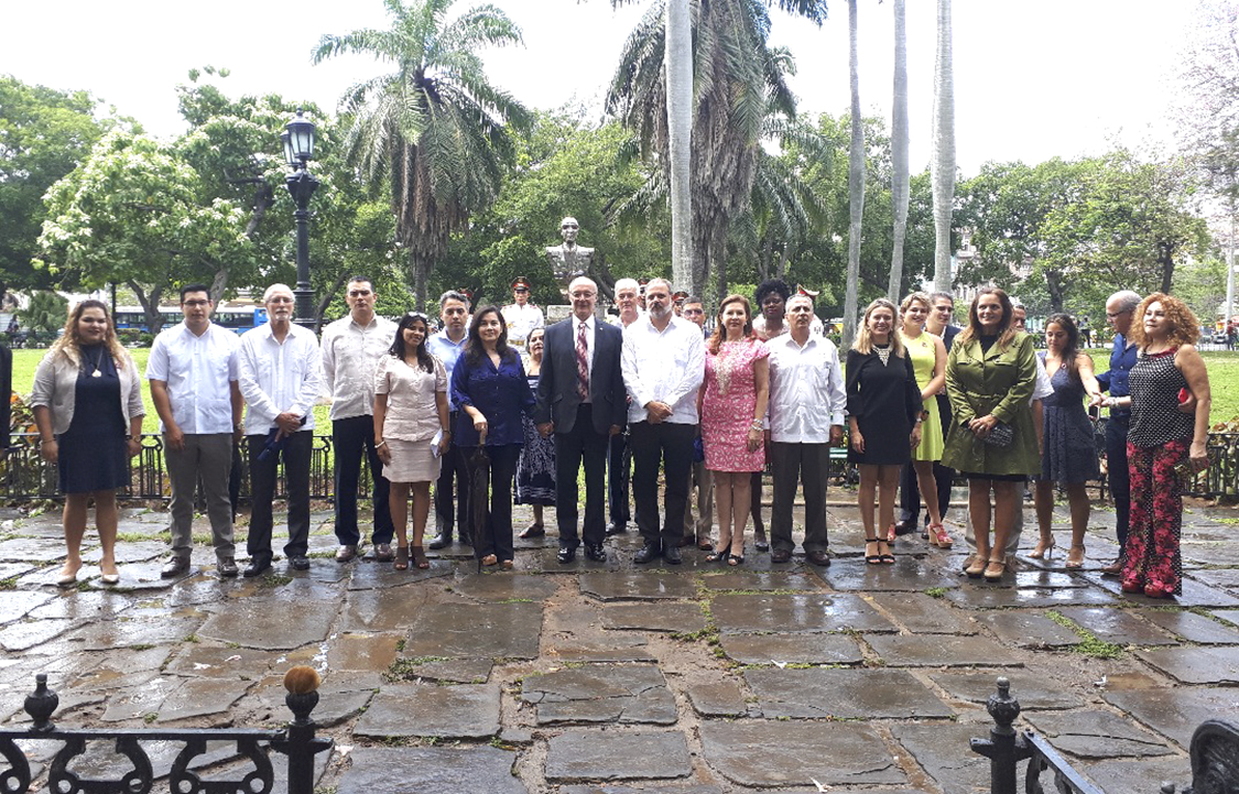 La Embajada del Paraguay en Cuba celebró el Aniversario de la Independencia Nacional