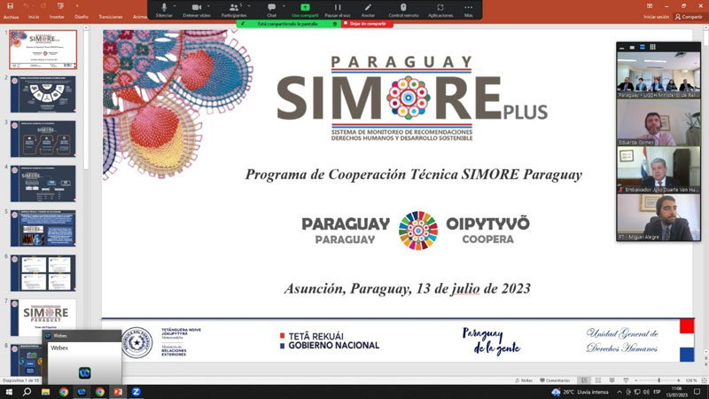 Itamaraty partilha experiências com Portugal no SIMORE Plus