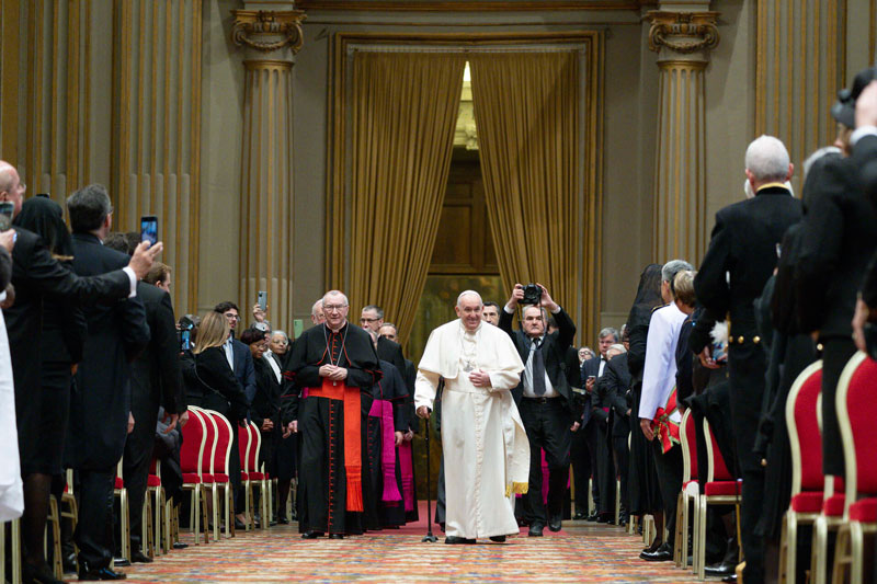El Papa Francisco manifestó a la embajadora Casati que siempre reza por el Paraguay y que lo lleva en su corazón