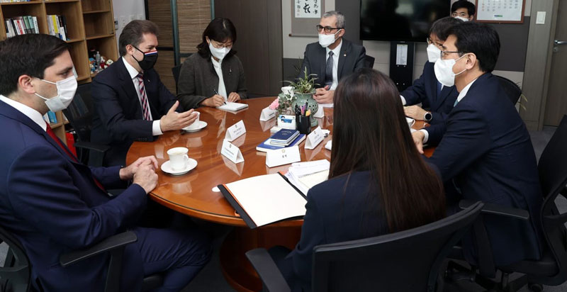 El Ministro de Industria y Comercio de la República del Paraguay realizó una visita oficial a la República de Corea