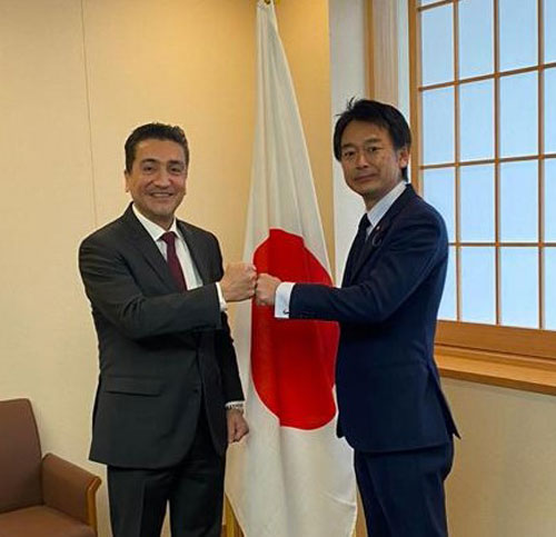 Destacan potencial de Paraguay como productor de alimentos en reunión con viceministro parlamentario de la Cancillería del Japón