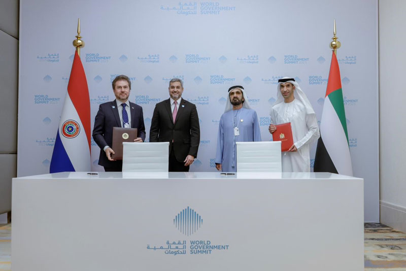 Paraguay y Emiratos Árabes Unidos suscriben instrumentos bilaterales