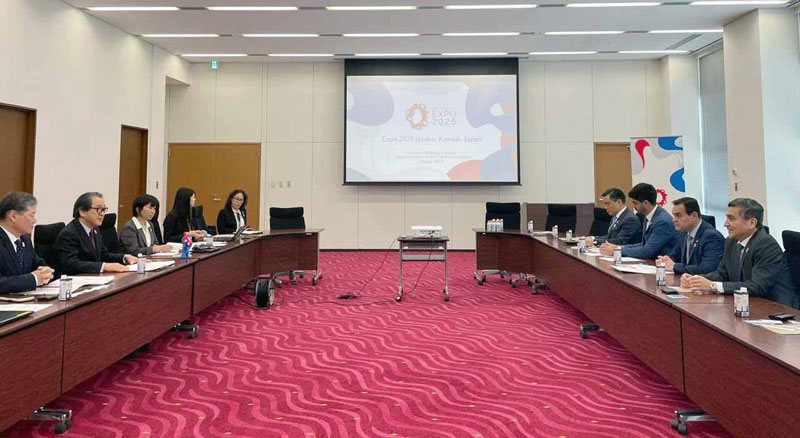 Ministro se reúne con organizadores de la Expo Osaka 2025