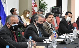 Grupo de Análisis y Seguimiento compartió con directivos de Itaipú los avances y criterios sobre la revisión del Anexo C