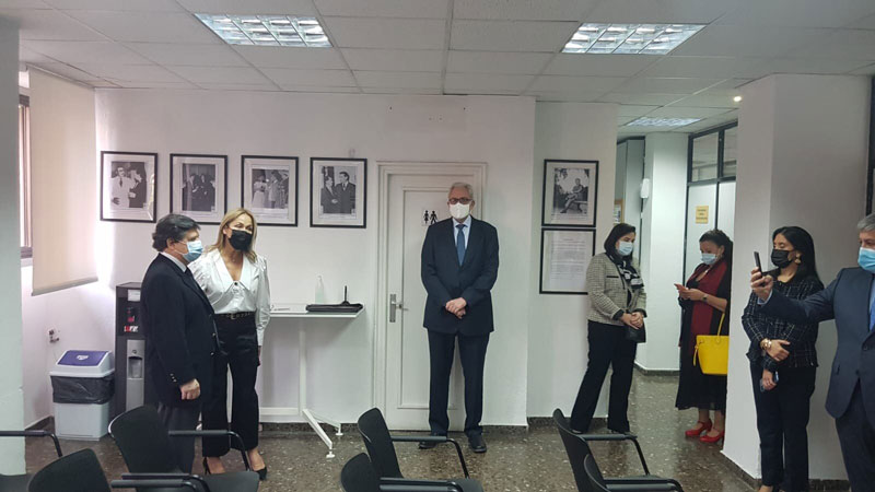 Canciller Euclides Acevedo visitó la sede del Consulado General del Paraguay en Madrid 