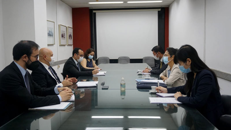 Viceministro de Relaciones Económicas e Integración recibió a la embajadora del Japón