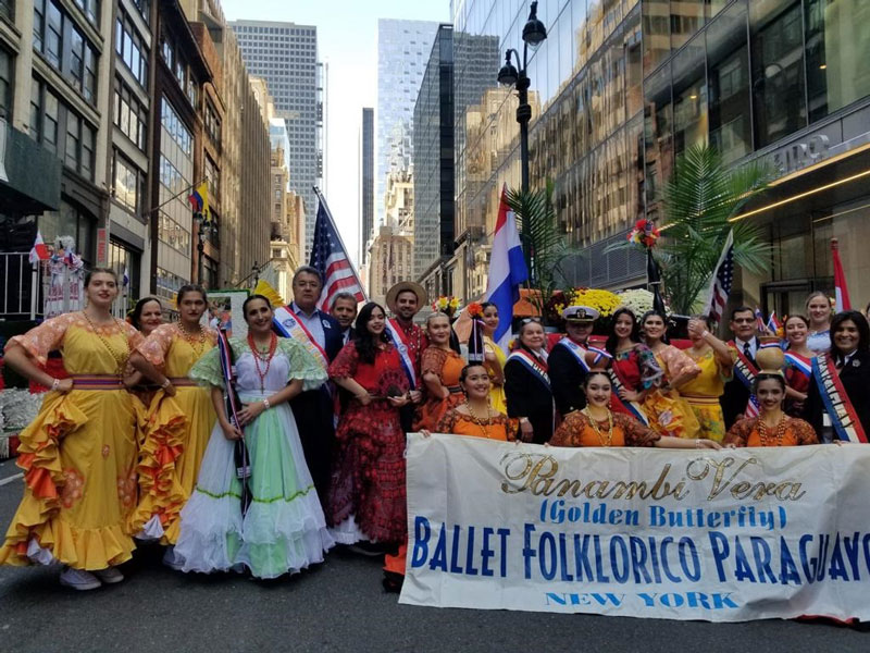 Consulado del Paraguay en Nueva York participó de celebraciones por el mes de la hispanidad