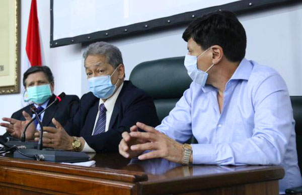 El Canciller Acevedo participó en la reunión conjunta con comisiones asesoras de Diputados