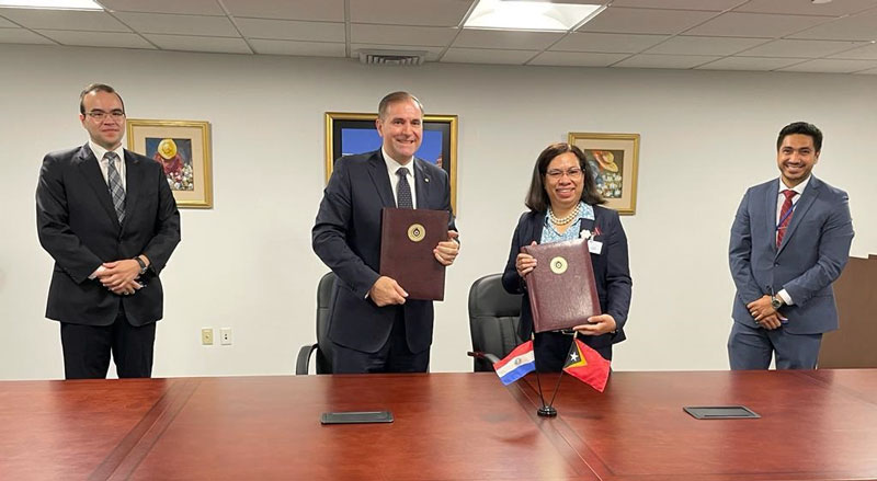 Paraguay y la República Democrática de Timor Oriental establecen relaciones diplomáticas 