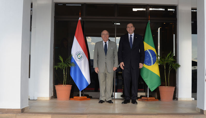 Canciller brasileño realiza visita oficial para tratar temas de la agenda bilateral, regional y multilateral