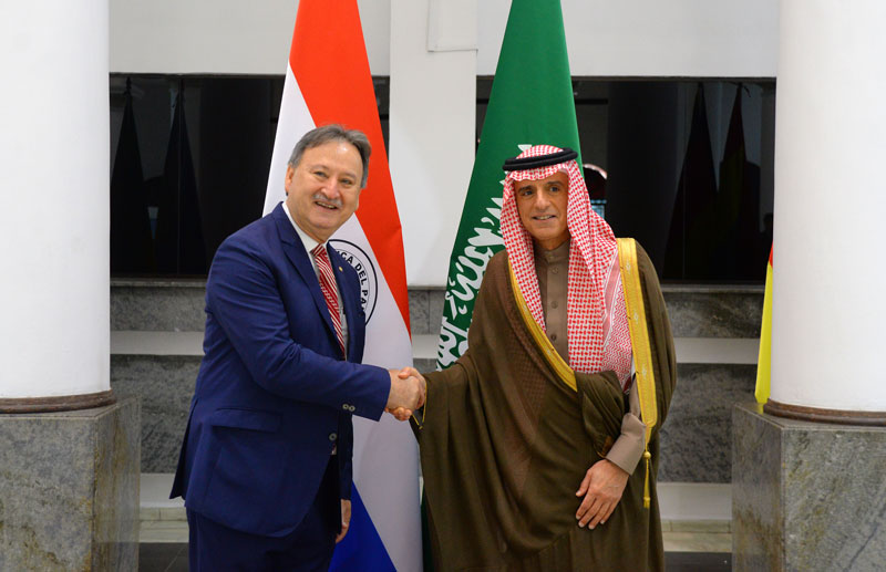 Ministro sustituto recibió en audiencia al Ministro de Estado de Asuntos Exteriores de Arabia Saudita