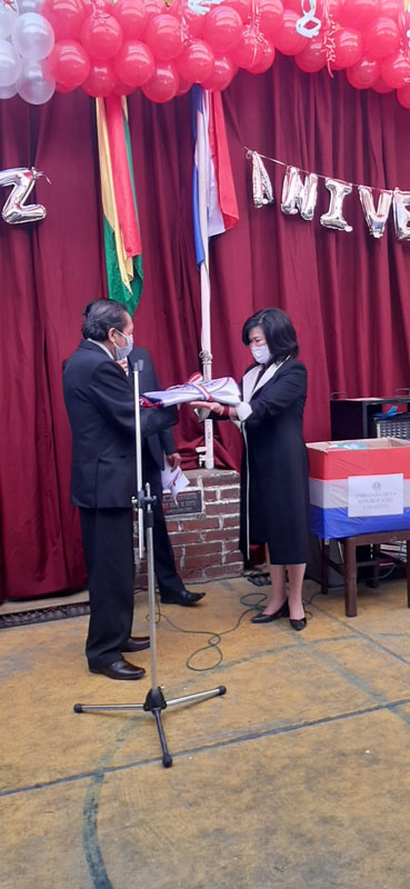 Embajada de Paraguay en Bolivia conmemoró la independencia y festejó el día de la madre