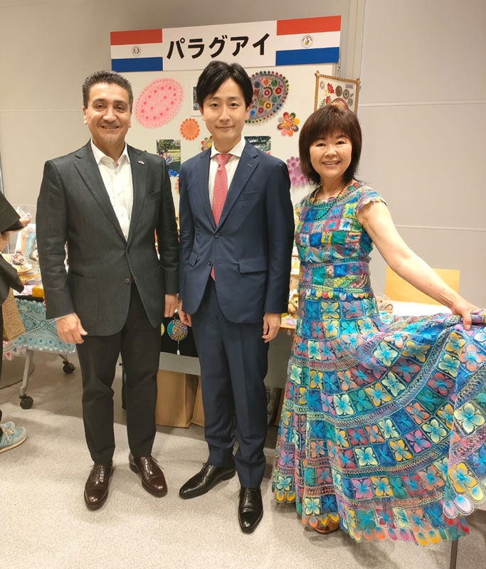 Con stands de artesanías, productos tradicionales y música, Paraguay participó del Evento de Intercambio Internacional en Japón