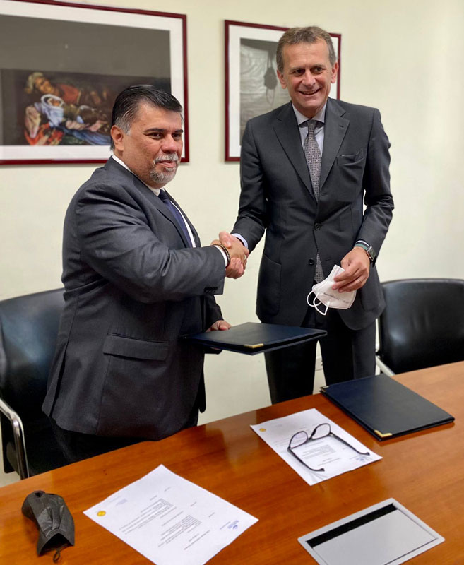 Embajada en Italia propicia acuerdo entre el MSPBS y el prestigioso hospital Bambino Gesú, de Roma