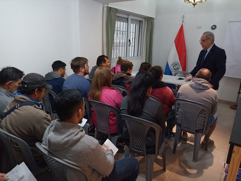 Consulado en Rosario y Formosa acercaron servicios a compatriotas