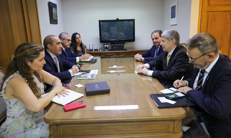 Paraguay y Ucrania evaluaron alternativas para fortalecer relación bilateral