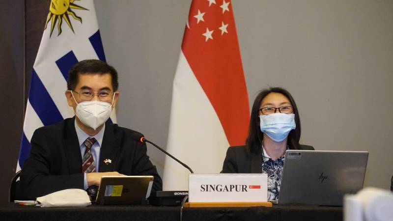 Con avances significativos concluye la V Ronda de Negociaciones entre Mercosur y Singapur en Asunción