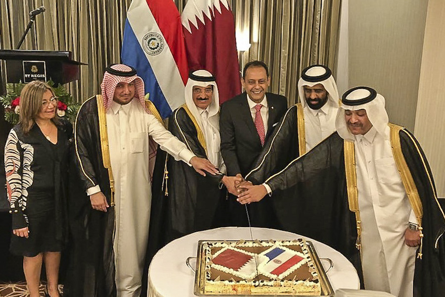 Embajada del Paraguay en Qatar ofreció una recepción con motivo de las Fiestas Patrias