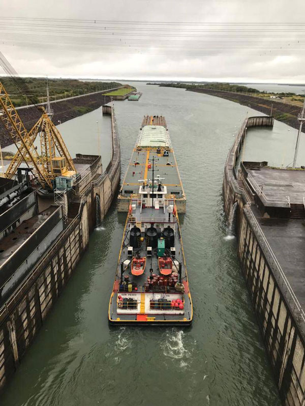 Paraguay y Brasil acuerdan una nueva ventana de navegación en el río Paraná que permitirá transportar 200.000 tn de producción