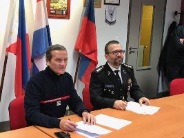 El Cuerpo de Bomberos Voluntarios del Paraguay firma Convenio de Cooperación con el Comité de Animación Social y Cultural de Lyon, Francia