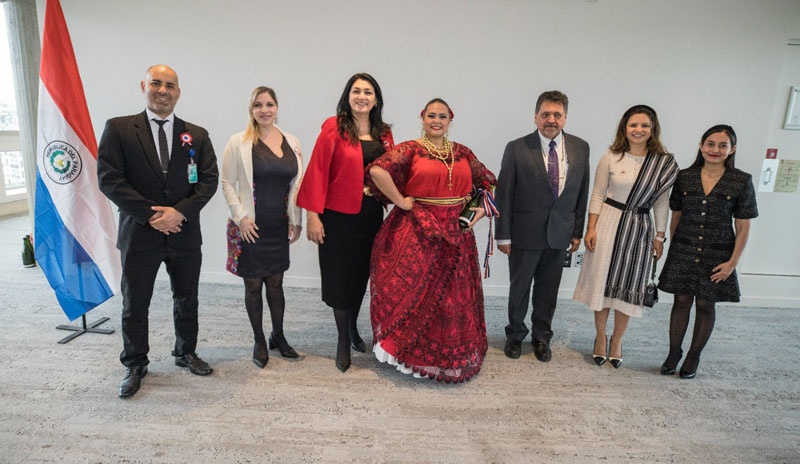 Con degustación de platos típicos, músicas y danzas tradicionales, la Delegación Permanente del Paraguay ante la UNESCO conmemoró Fiestas Patrias