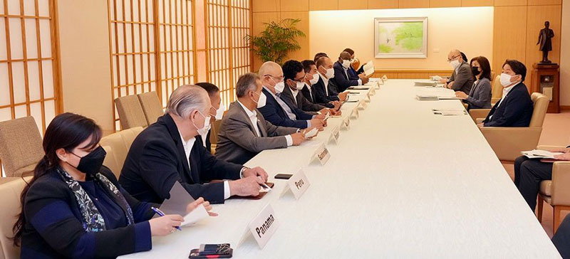 Paraguay preside reunión de embajadores latinoamericanos con ministro de Relaciones Exteriores de Japón
