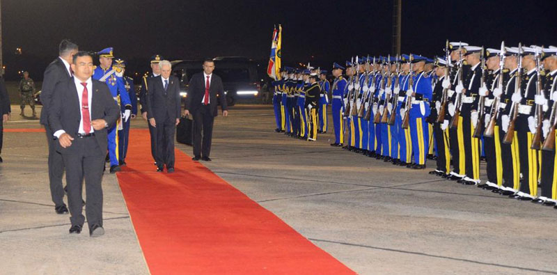 Presidente de la República Italiana llega al Paraguay por primera vez en la historia