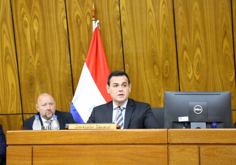 Canciller defiende proyecto de presupuesto del Ministerio de Relaciones Exteriores
