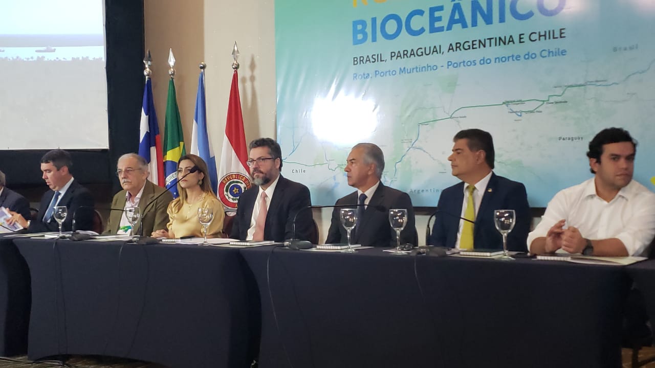 Culminó reunión sobre corredores bioceánicos, en Campo Grande, Estado de Mato Grosso del Sur